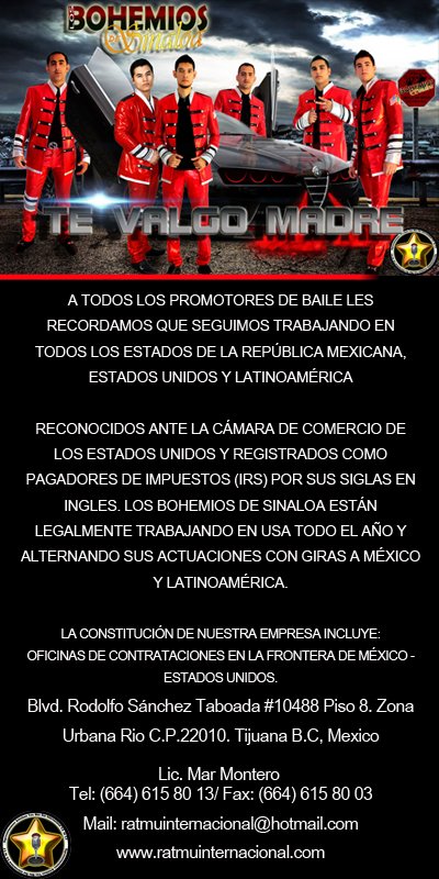 Los Bohemios de Sinaloa