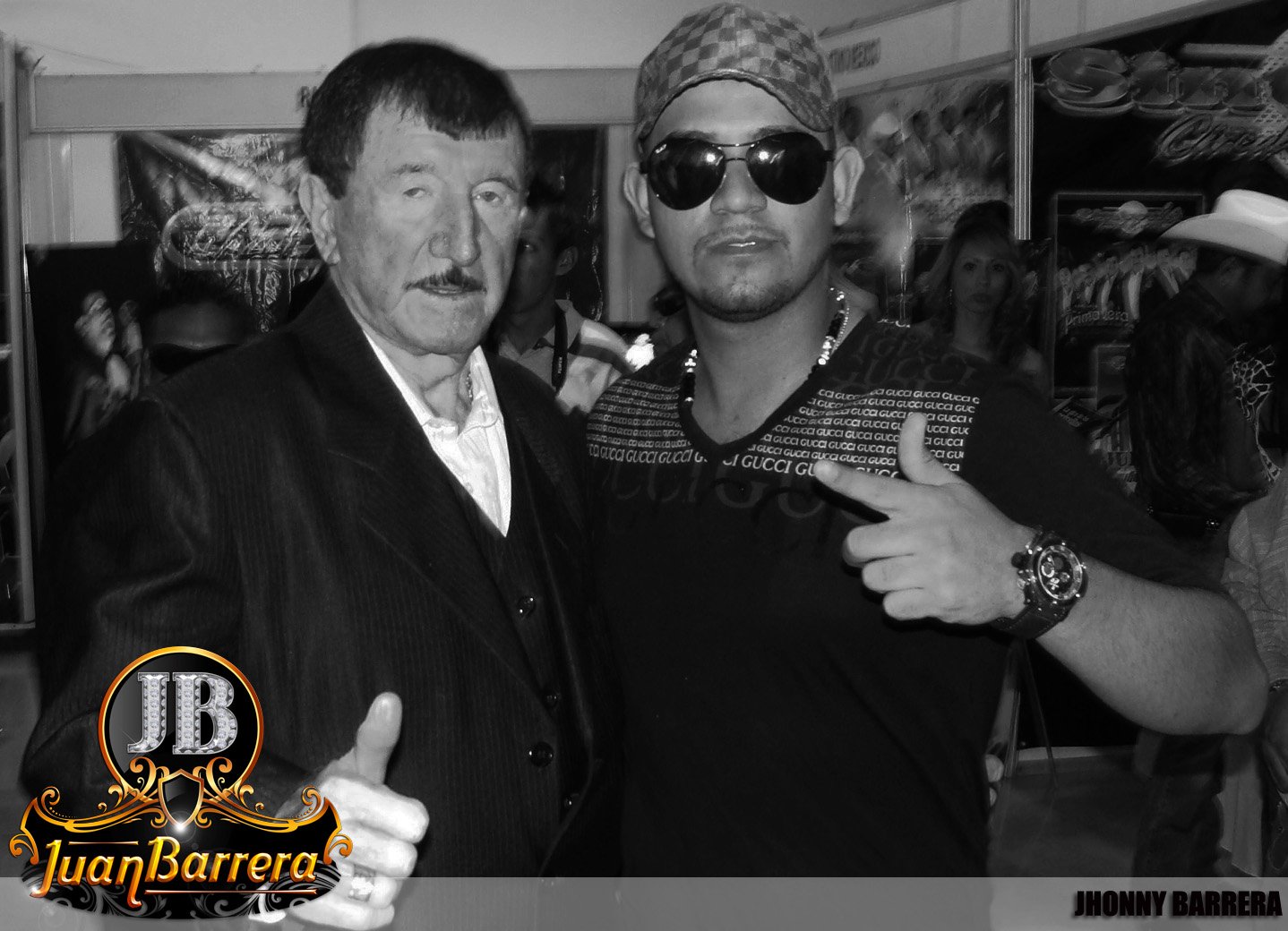 Juan Barrera El JB y German Lizarraga